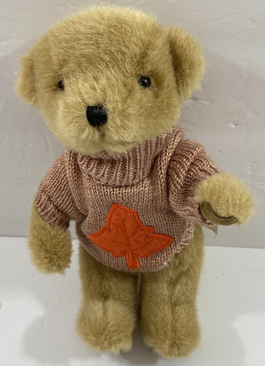 Autumn Jointed Teddy Bear plush 9