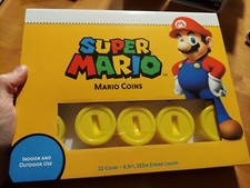 Nintendo Super Mario 10 Coins String Lights Christmas Holiday 8.5 ft