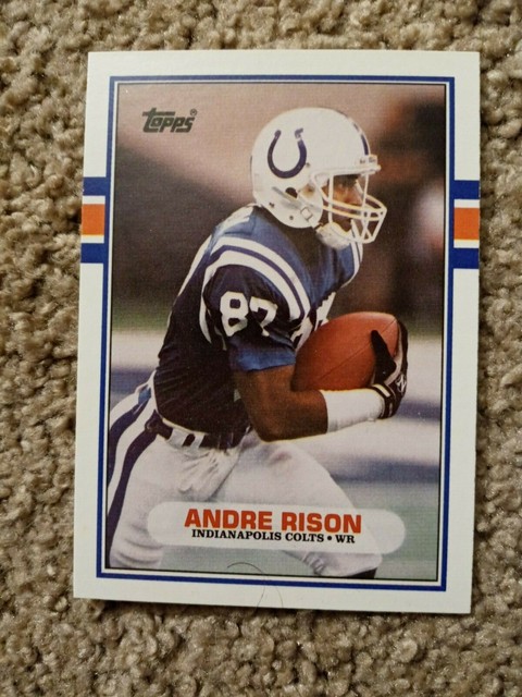 1989 Topps Traded Andre Rison Atlanta Falcons 102T Football Card For 