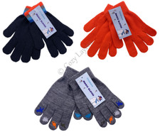 Childrens Magic Stretch Winter Gloves For Boys Girls One Size Warm Soft