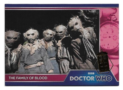 2023 Doctor Who Serie 1-4 Gold Tardis #104 The Family of Blood Serie #5/50