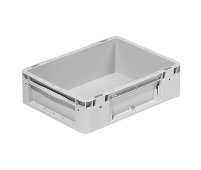 Eurobehälter 400x300x120 mm Silverline Kiste, Box für Lager, Lagerkiste, Eurobox