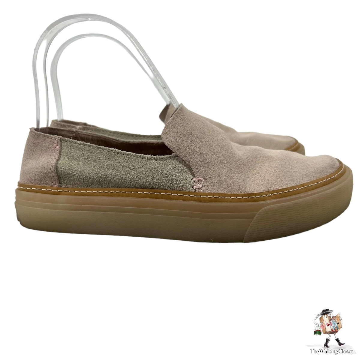 Blush suede deals loafers