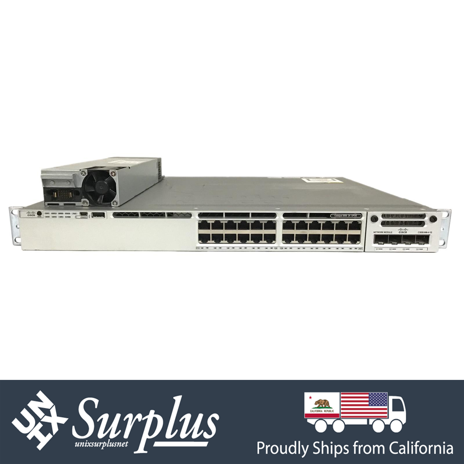 Cisco SG500X-24MPP 24-port Gig Plus 4 10-Gig Max PoE+ Switch