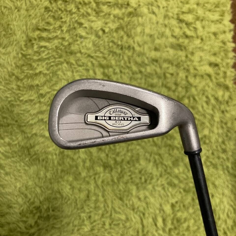 Callaway Golf Big Bertha X-12 Single 6 Iron Memphis 10 '98 Graphite Nice!