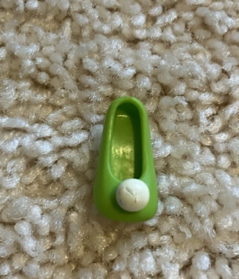 Tinker Bell doll shoe Playmates Disney Fairies Lost Treasure 8'' green SINGLE EUC