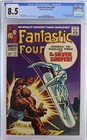 FANTASTIC FOUR #55 1966 CGC GRADE 8.5 OFF WHITE TO WHITE PAGES