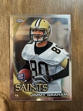 JIMMY GRAHAM 2010 Topps Chrome ROOKIE #C67 - Saints