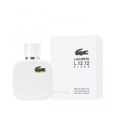 Lacoste Men's L.12.12 Blanc EDT 1.7 oz Fragrances 3386460149105