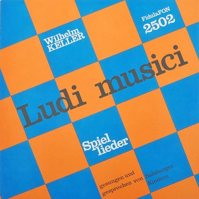 Wilhelm Keller - Ludi Musici - Spiellieder - 10'', Album, Gat