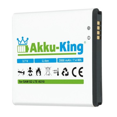 Akku-King Akku für Samsung Galaxy S2 Skyrocket HD LTE, S Infuse 4G, Celox, T989