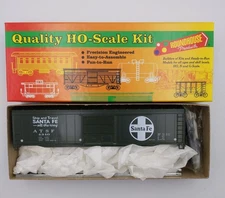 Roundhouse 07949 HO Santa Fe 50' Single Door Box Car Kit #4340