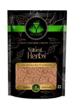 SAI HERBS Mandrake Root Powder - Pure & Natural