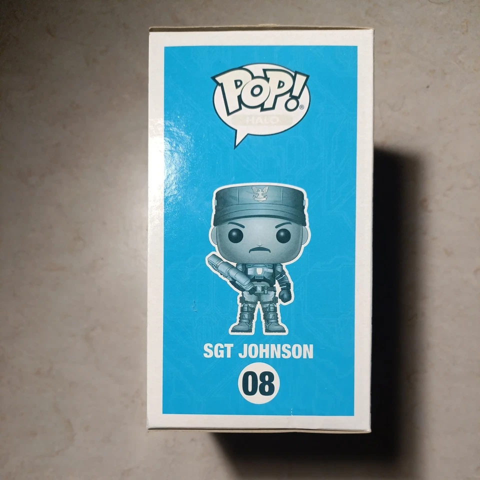 Funko POP! Vinyl Figure Halo #08 - Sgt. Johnson lost a little colour - Image 4 of 4