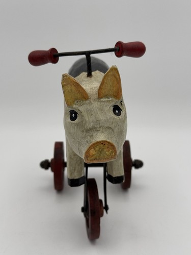 Vintage Antique Pig Tricycle - Picture 2 of 5