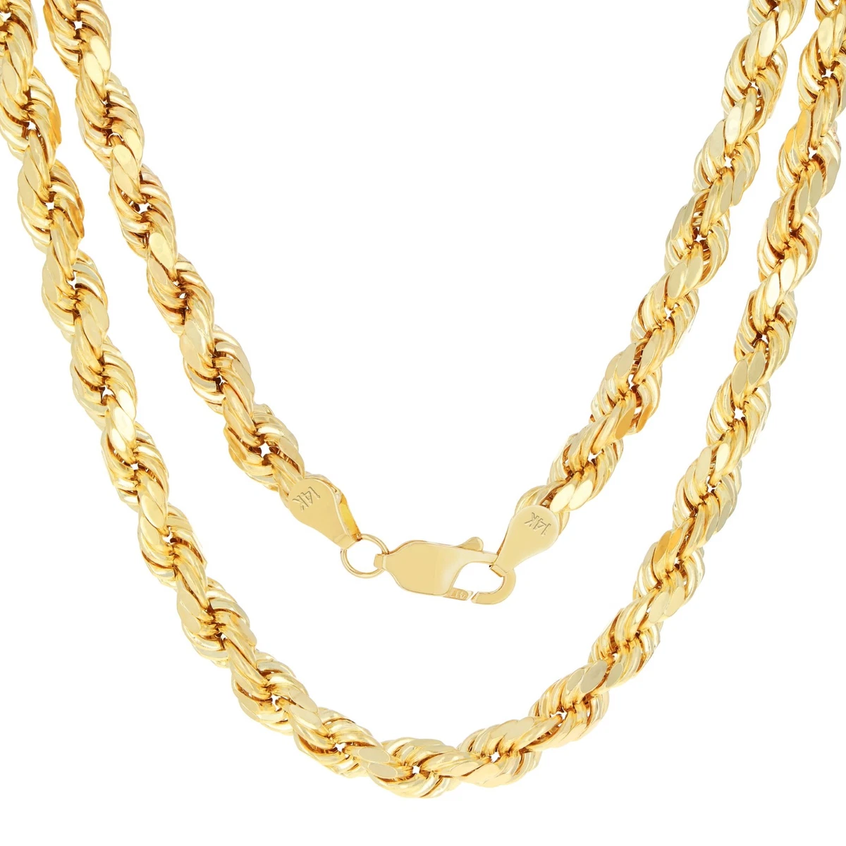 EDELIND Collana In Oro Giallo 333 O 585 A Maglia Gemella 2,9 Mm - Lunghezza A Scelta Fino A 80 Cm - Made In Germany Con Cofanetto