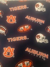 Auburn Tigers Cotton Fabric