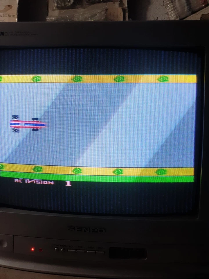 GRAND PRIX (1982,Atari 2600 Game) cartridge tested working/اتاري - Image 2 of 3