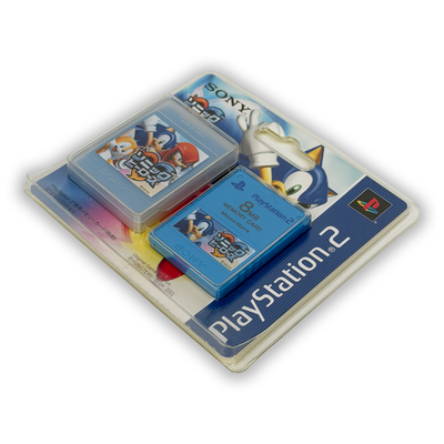 New PS2 Memory Card 8MB Premium SONIC HEROES Case SCPH-10020