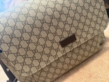 Authentic Gucci GG Supreme Diaper Bag
