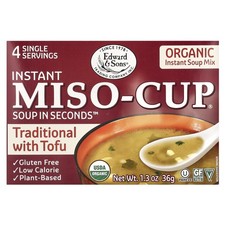 Instant Miso-Cup, Traditional with Tofu, 4 Si...