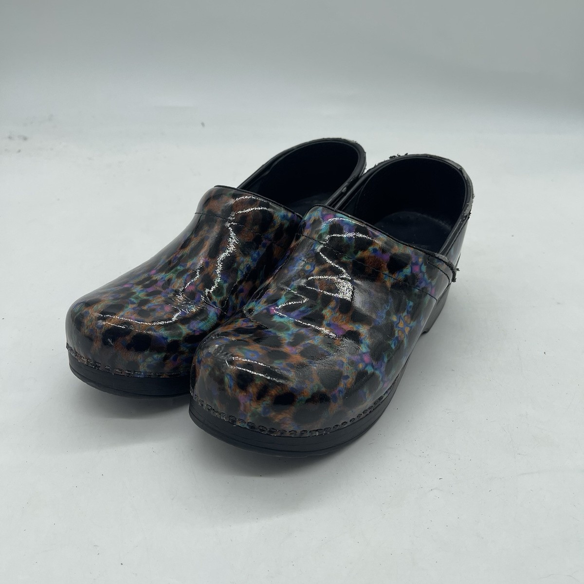 dansko ブラック レインブーツ 38 DANSKO rain clog boots RICHELLE/ダンスコ レインクロッグ