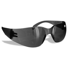Rugged Blue Reader Safety Glasses - Gray- 2.5 Dopter - 12 pk