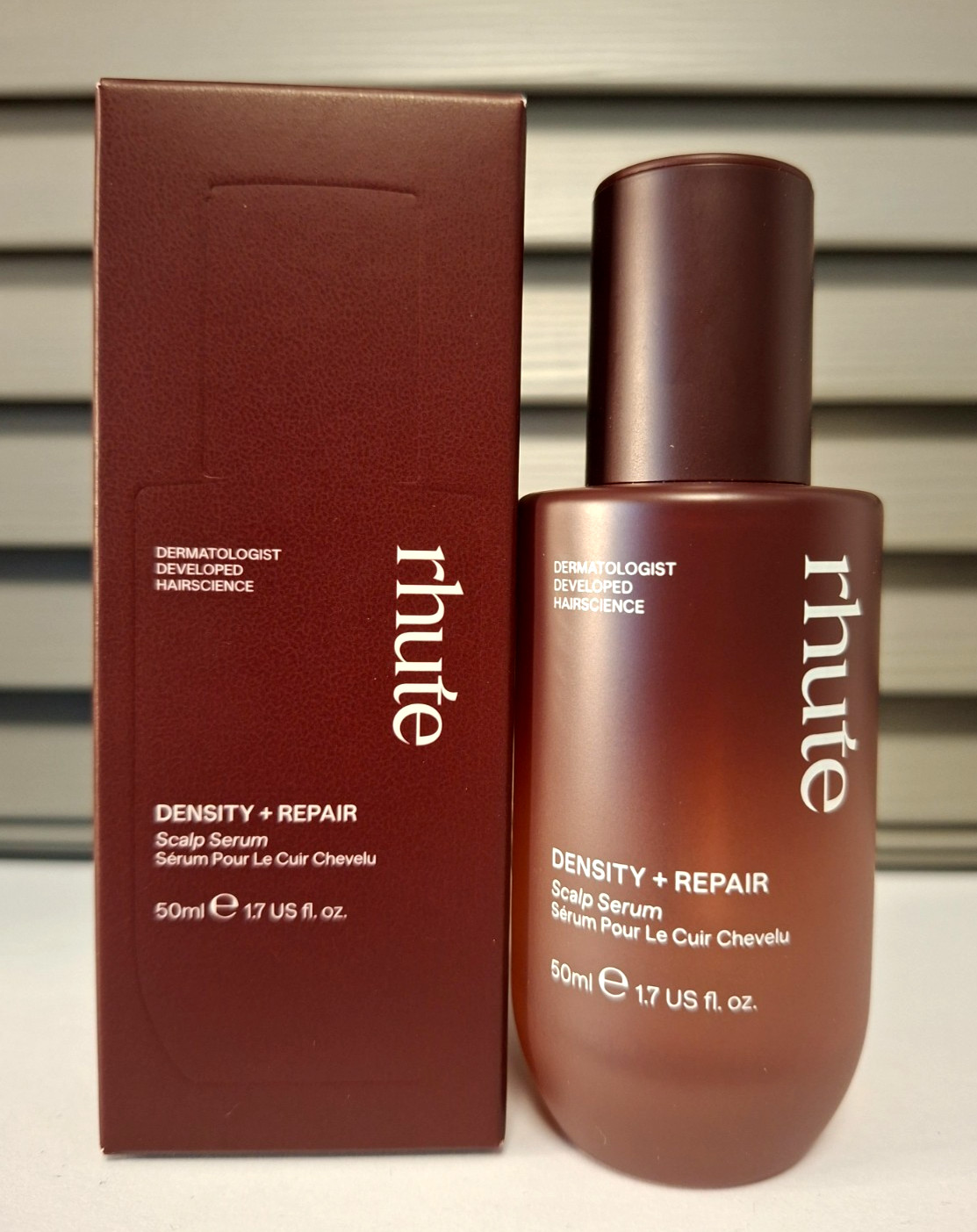 ~ NEW ~ RHUTE DENSITY + REPAIR HAIR GROWTH SCALP SERUM 50ml BOXED **SEALED**