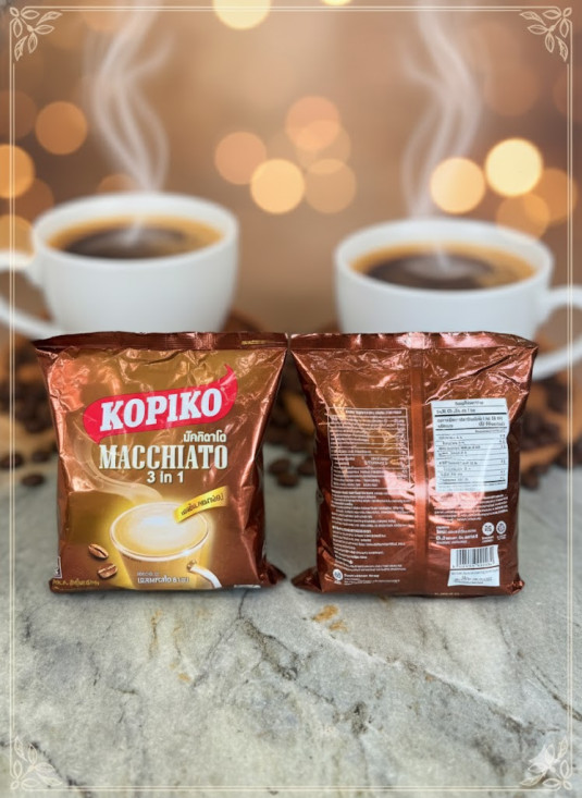 KOPIKO Macchiato 3In1 Instant Coffee Rich & Aroma 480G /400g