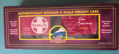 Vagón frigorífico MTH Premier escala O Santa Fe ATSF 17720 con caja  | Zustand: Used