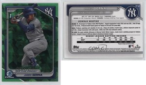 2024 Bowman Sapphire Edition Chrome Prospects Green /99 Jared Serna #BCP-68