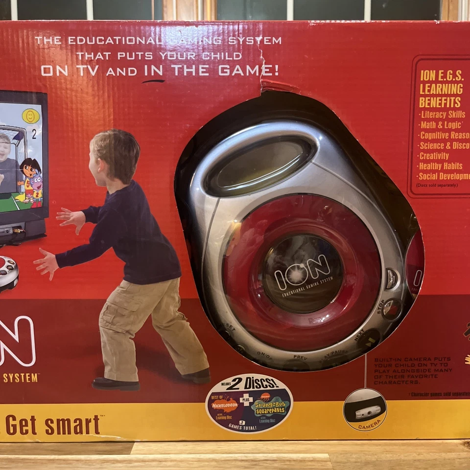 Ion Playskool Educational Motion Gaming Disc System Learn Play Video Game - Image 3 of 4