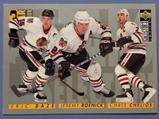 1996-97 Daze/Roenick/Chelios UD Collector's Choice 3-Star Selection