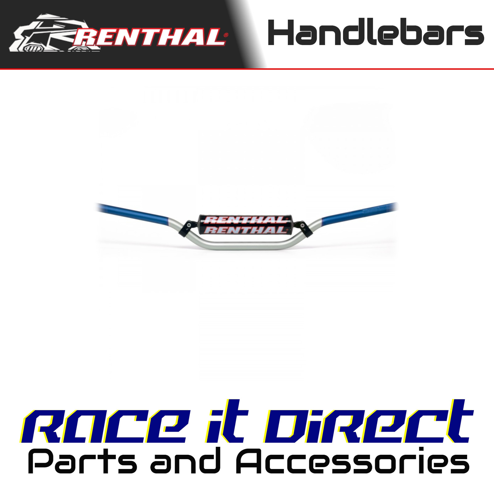 Handlebar for KAWASAKI KLX 140R 2024-2025 971 Grey Renthal