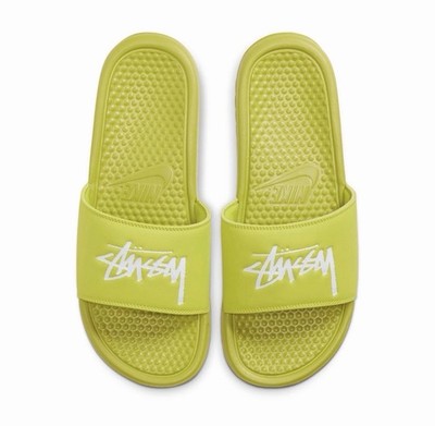 [CW2787-300] Mens Nike STUSSY X BENASSI 'BRIGHT CACTUS'