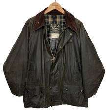 Giacca cerata Barbour vintage A150 Beaufort C42 piccola verde salvia anni 80 country