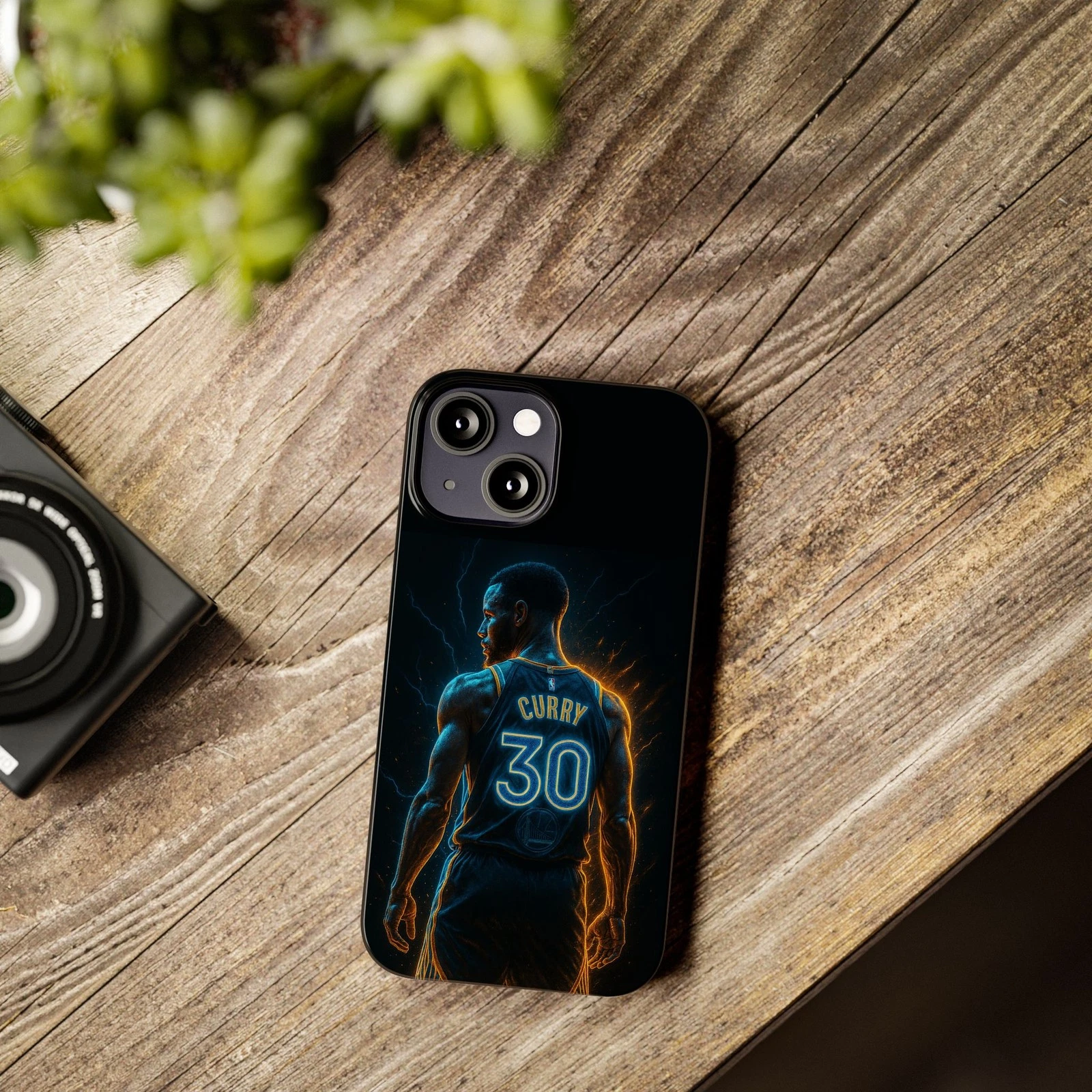 Stephen Curry Basketball iPhone Case, NBA Mobile Cover, Golden State Warriors