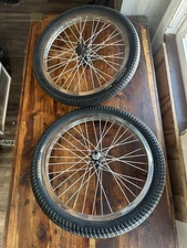 Odyssey BMX Seven KA Chrome Rims Black Profile Racing Hubs 9T LHD Wheels 20”