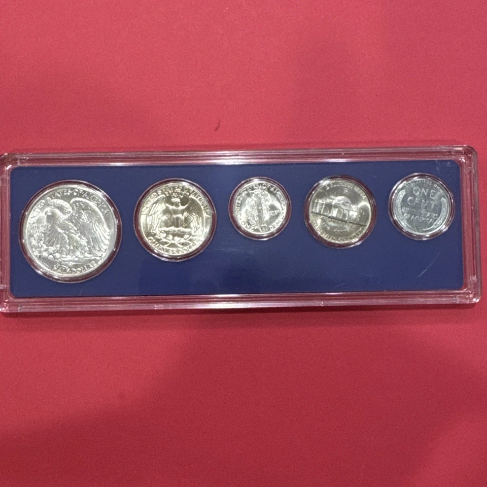 1943-P BU UNC To Gem US Coin Set In Genuine Government Mint Set Case - Image 2 of 4