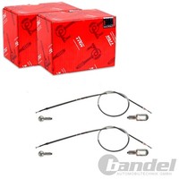 2X Trw Handbremsseile Passend FüR Audi A4 Links+Rechts