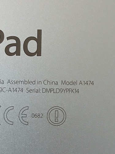 Faulty Ipad 1 Model A1474 won't Charge Won't Turn On Spares Repair Only - Picture 3 of 3