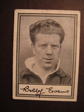 BARRATT FAMOUS FOOTBALLERS A3  #30 BOBBY EVANS GLASGOW CELTIC SCOTLAND