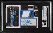 2021-22 Panini One and One Red 14/25 Jeremiah Robinson-Earl SGC 9 MINT Auto 00f8