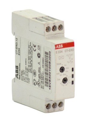 ABB 1SVR500100R000 Time Relay 3P 24 48 VDC / 24 240 VAC Control Supply