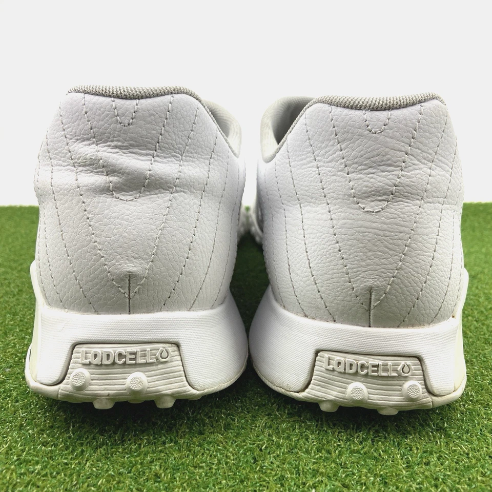 彪马 H.St.20 男式白色皮革运动鞋 13 码肩带闭合休闲 194097-02 — 第 4/4 张图片