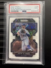 2022 Prizm Pete Alonso White Donut Circles Prizm /5 PSA 9