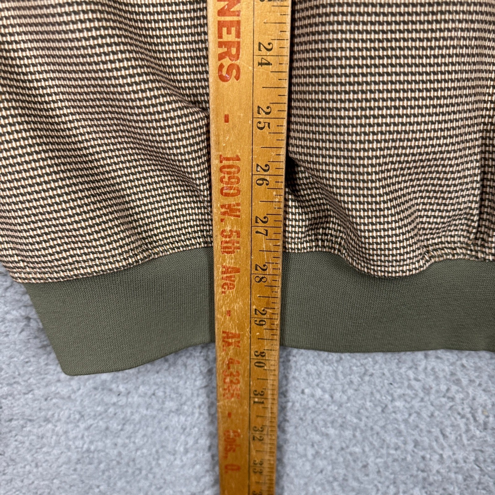 Zero Restriction Golf Jacket Pullover Men XL Tan … - image 7