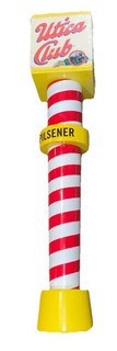 Utica Club Beer Tap Handle 12”