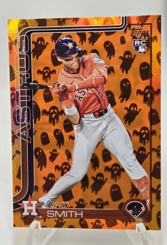 Cam Smith 2025 Topps Update Holiday Foil " GHOSTS " #US298 ( RC)