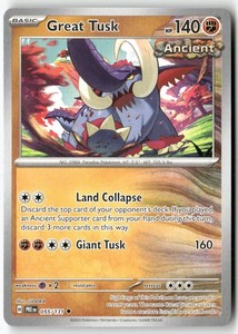 Great Tusk 055/131 Prismatic Evolutions Uncommon